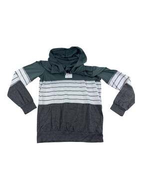 SHEIN Color Block Hooded Lightweight Sweatshirt Size S